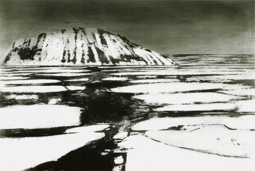 Spitsbergen-Billefjorden II | akwatinta | 61x93 cm